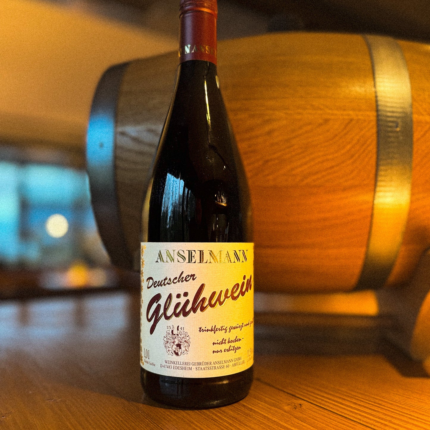 Anselmann Glühwein rot 1l