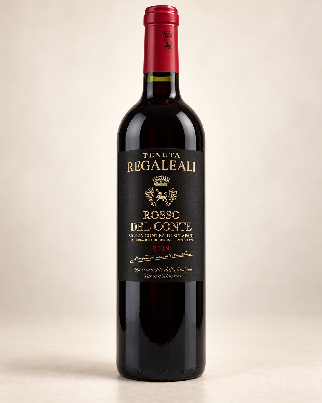 Rosso del Conte 2019 Tasca d’Almerita Rotwein Sizilien