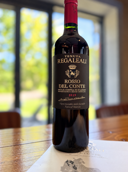 Rosso del Conte 2019 Tasca d’Almerita Nero d’Avola Perricone