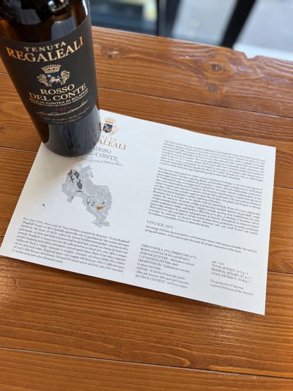 Rosso del Conte 2019 Tenuta Regaleali Sizilien
