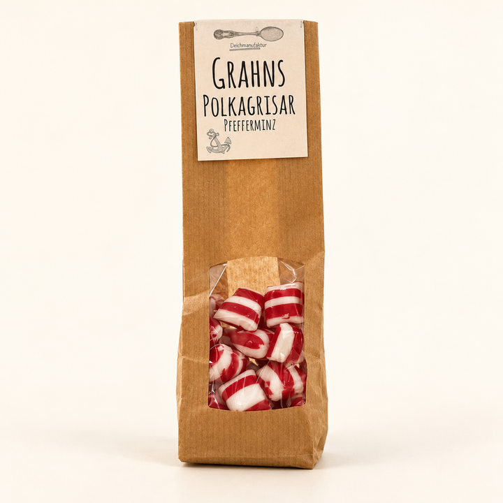Grahns Polkagrisar · Pfefferminz · 100 g